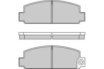 Комплект тормозных колодок, дисковый тормоз E.T.F. 12-0183 для MAZDA RX-5