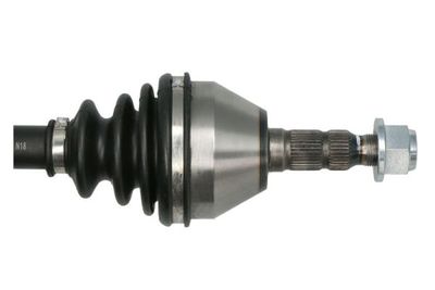 Aandrijfas Voor Rechts 577mm (nieuw, voertuigen zonder ABS) past: OPEL ASTRA H, ASTRA H GTC, ZAFIRA B 1.9D 04.04-04.15