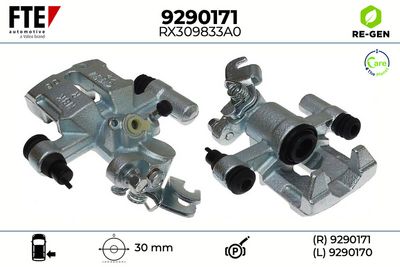 спирачен апарат FTE 9290171