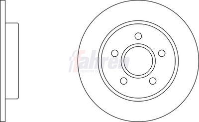 Fahren Brake Disc FBD6119