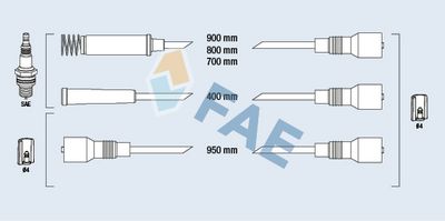 SET CABLAJ APRINDER FAE 85980
