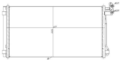 KONDENSATOR KLIMAANLAGE