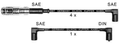 Комплект проводов зажигания BBT ZK0415 для MERCEDES-BENZ 190