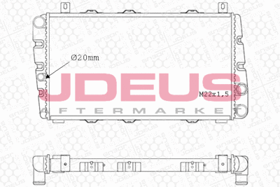 KüHLER MOTORKüHLUNG JDEUS M038004A