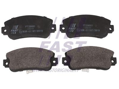 Комплект тормозных колодок, дисковый тормоз FAST FT29001 для FIAT 147