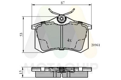 SET PLACUTE FRANA FRANA DISC