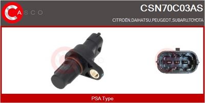 SENZOR IMPULSURI ARBORE COTIT CASCO CSN70C03AS