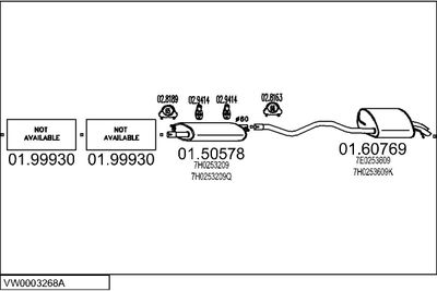 SISTEM DE ESAPAMENT MTS VW0003268A114839