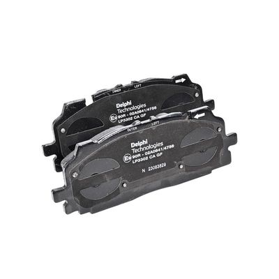 BREMSBELAGSATZ SCHEIBENBREMSE DELPHI LP3302 26