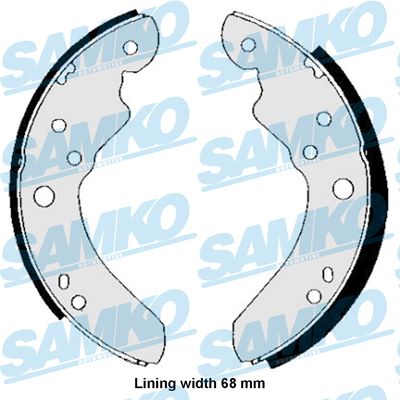 SAMKO 81200 Ремкомплект барабанных колодок для FORD TRANSIT c бортовой платформой/ходовая часть (V_ _) 2.0 (VGL, VSL, VTL, VCS, VDS) SAMKO 81200 Ремкомплект барабанных колодок для FORD TRANSIT c бортовой платформой/ходовая часть (V_ _) 2.0 (VGL, VSL, VTL, VCS, VDS)