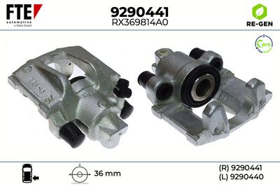 спирачен апарат FTE 9290441