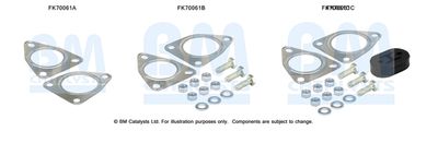 Монтажен комплект, изпускателна тръба BM Catalysts FK70061