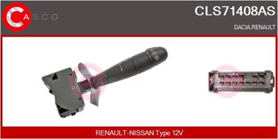 Spínač řízení CASCO CLS71408AS