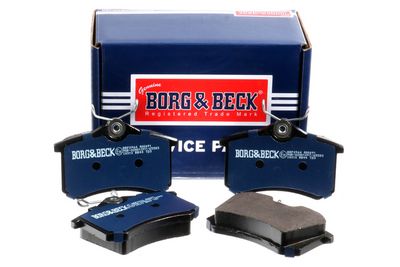 комплект спирачно феродо, дискови спирачки BORG & BECK BBP2964