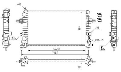 RADIATOR RACIRE MOTOR