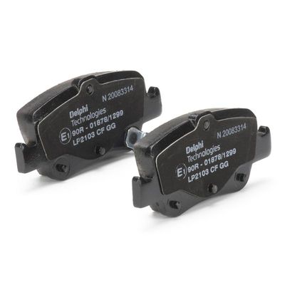 BREMSBELAGSATZ SCHEIBENBREMSE DELPHI LP2103 33