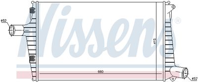INTERCOOLER COMPRESOR NISSENS 96635 4