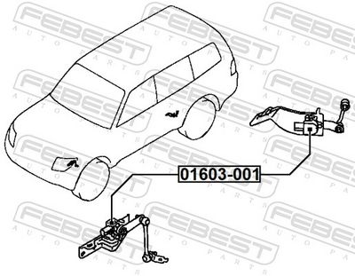 SENZOR REGLARE FARURI FEBEST 01603001 1