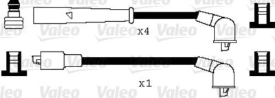 Комплект проводов зажигания VALEO 346024 для MAZDA B-SERIE