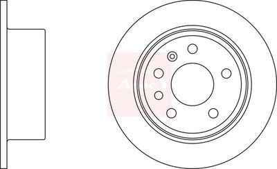 APEC Brake Disc DSK703