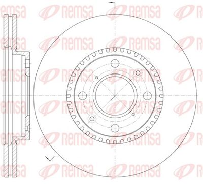 Brake Disc 61002.10