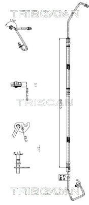 Hydraulikschlauch, Lenkung