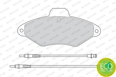 Brake Pad Set, disc brake FDB874