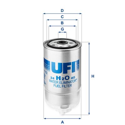 Fuel Filter 24.H2O.05