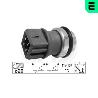 COMUTATOR TEMPERATURA VENTILATOR RADIATOR