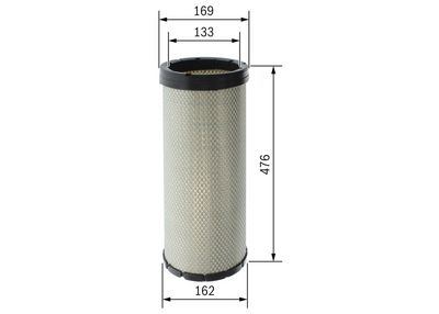 BOSCH Antrinis oro filtras