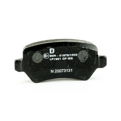 BREMSBELAGSATZ SCHEIBENBREMSE DELPHI LP1681 37