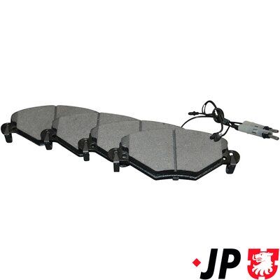 Sada brzdových platničiek kotúčovej brzdy JP GROUP JP 4163602110