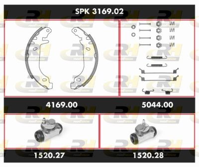 Bremsensatz, Trommelbremse