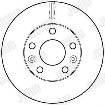 BREMSSCHEIBE JURID 562658JC 1