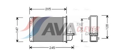 SCHIMBăTOR DE CăLDURă îNCăLZIRE HABITACLU