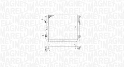MAGNETI MARELLI Kühler, Motorkühlung