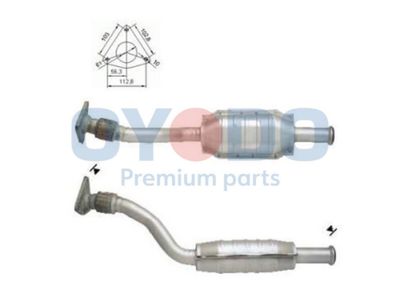 Katalizator OYODO 10N0008A-OYO