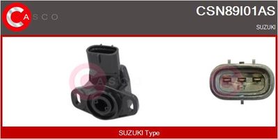 SENZOR POZITIE CLAPETA ACCELERATIE