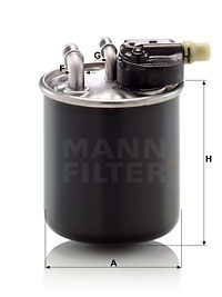 Топливный фильтр MANN-FILTER WK 820/22 для MERCEDES-BENZ CLA