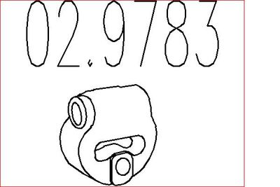 TAMPON CAUCIUC AMORTIZOR ESAPAMENT