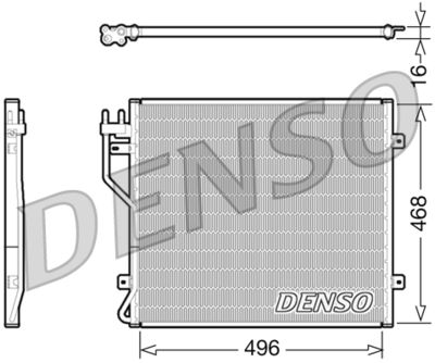 Skraplacz klimatyzacji DENSO DCN06010 produkt