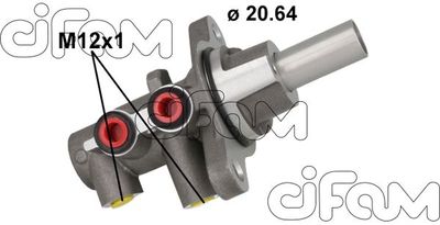 Главный тормозной цилиндр CIFAM 202-1149 для MAZDA 2