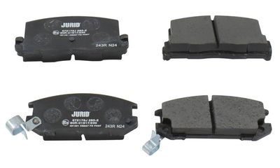 BREMSBELAGSATZ SCHEIBENBREMSE JURID 572175J
