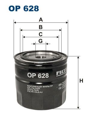Oil Filter OP 628