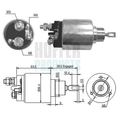SOLENOID ELECTROMOTOR