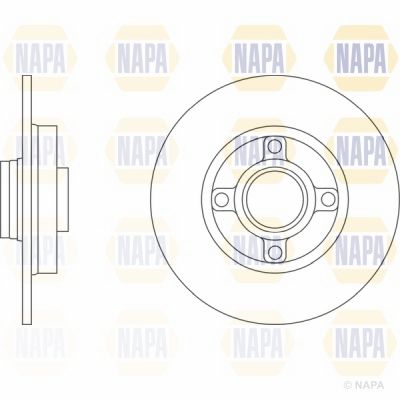 Brake Disc NAPA NBD5114