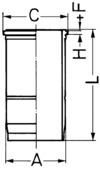 Cylinderhylsa KOLBENSCHMIDT 89593110