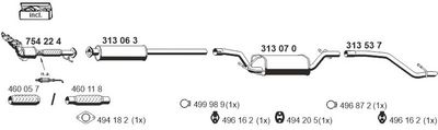 SISTEM DE ESAPAMENT ERNST 030346