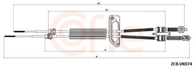 CABLU TRANSMISIE MANUALA
