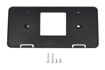 Kentekenplaat bevestiging Voor (zwart, SE) past: TOYOTA SIENNA 06.17-03.20